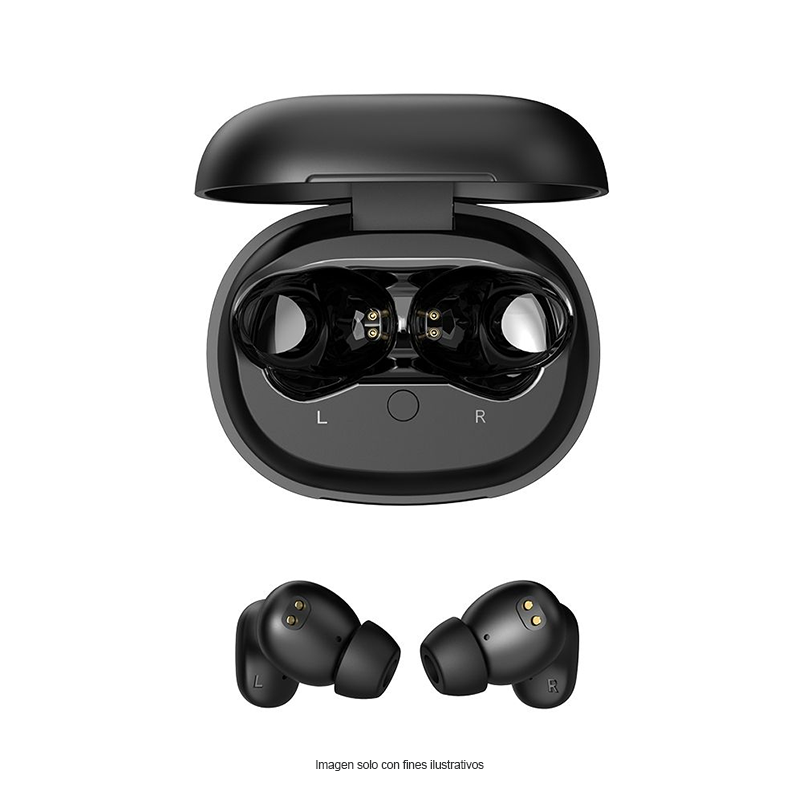 Audífonos inalámbricos In-Ear, CT-PWBUDS1, Cubitt, Bluetooth 5.4 ANC, negro