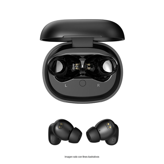 Audífonos inalámbricos In-Ear, CT-PWBUDS1, Cubitt, Bluetooth 5.4 ANC, negro
