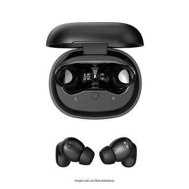 Audífonos inalámbricos In-Ear, CT-PWBUDS1, Cubitt, Bluetooth 5.4 ANC, negro