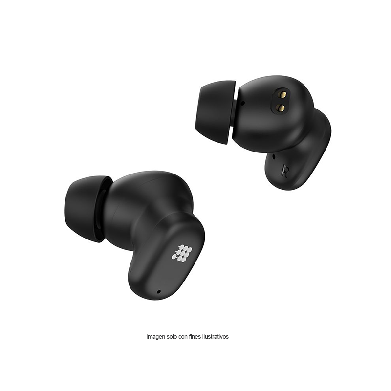 Audífonos inalámbricos In-Ear, CT-PWBUDS1, Cubitt, Bluetooth 5.4 ANC, negro