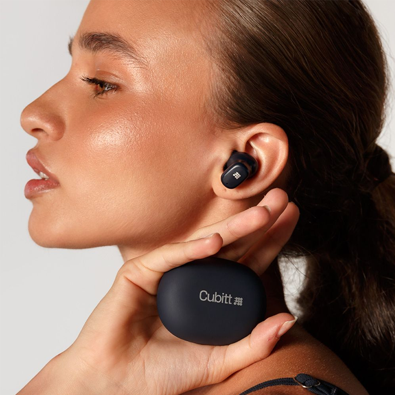 Audífonos inalámbricos In-Ear, CT-PWBUDS1, Cubitt, Bluetooth 5.4 ANC, negro