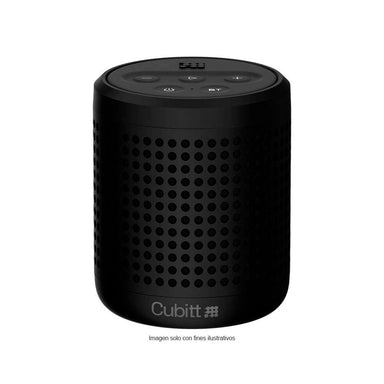 Bocina portátil CT-PWGO2-1 Cubitt Power Go Bluettoth color negro