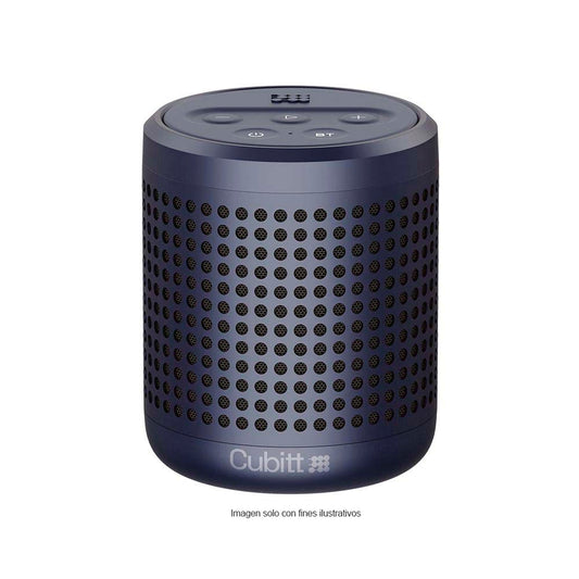 Bocina portátil CT-PWGO2-2 Cubitt Power Go Bluettoth color tono azul