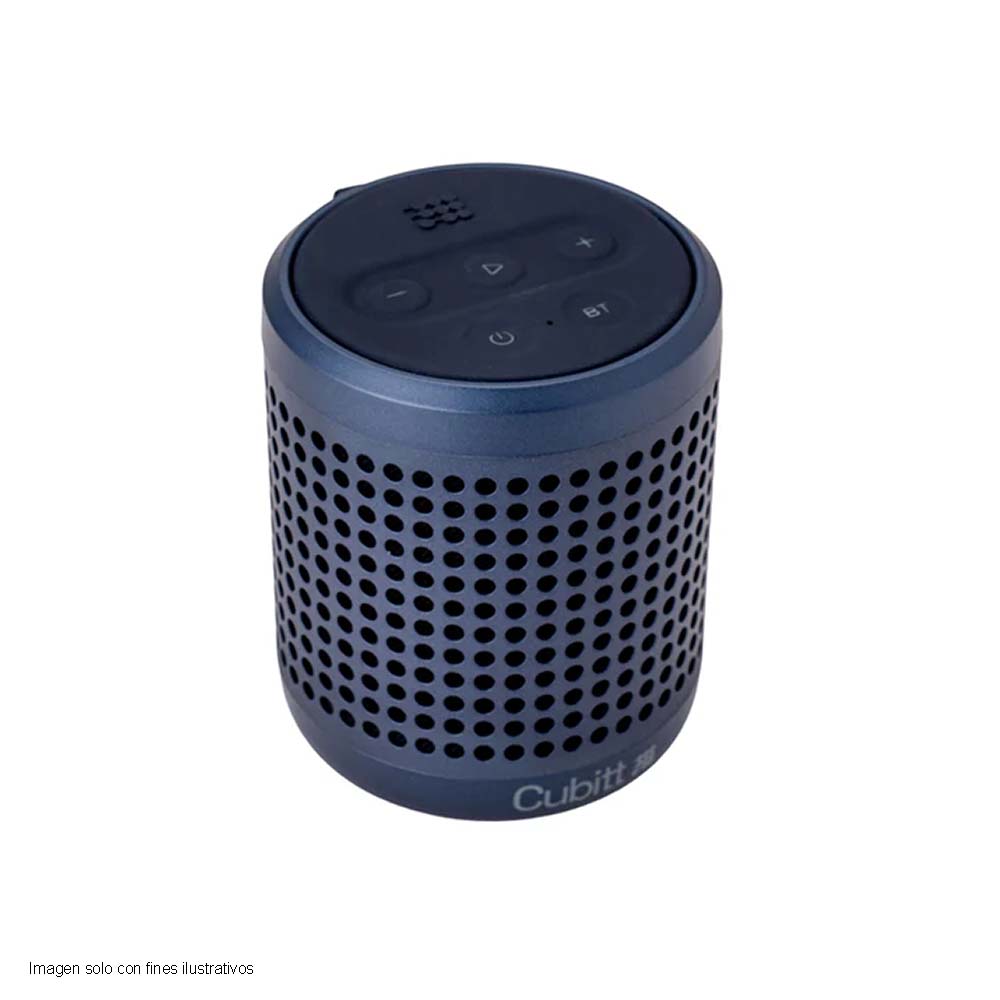 Bocina portátil CT-PWGO2-2 Cubitt Power Go Bluettoth color tono azul