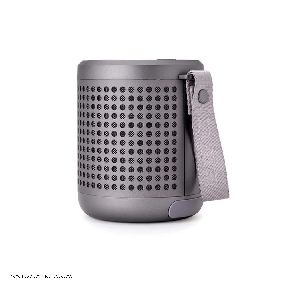 Bocina portátil CT-PWGO2-8 Cubitt Power Go Bluettoth color plateado