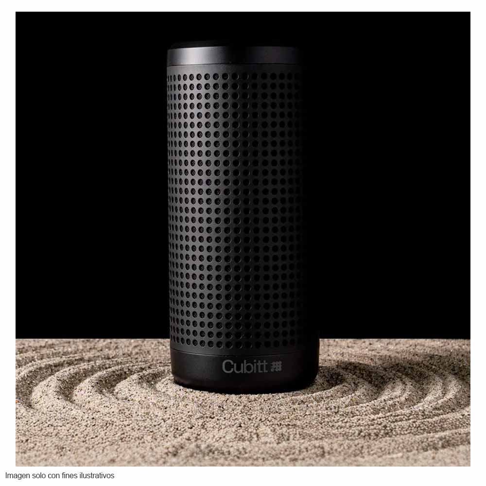 Bocina portátil CT-PWPLUS2-1 Cubitt color negro Bluetooth