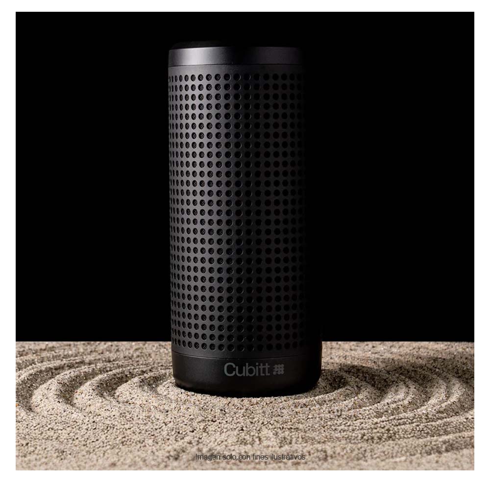 Bocina portátil, 30W, CT-PWPLUS2-1, Cubitt, Bluetooth 5.3 TWS resistente al agua, negro
