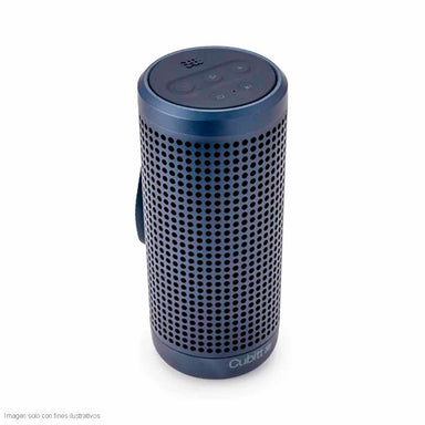 Bocina portátil CT-PWPLUS2-2 Cubitt color azul Bluetooth