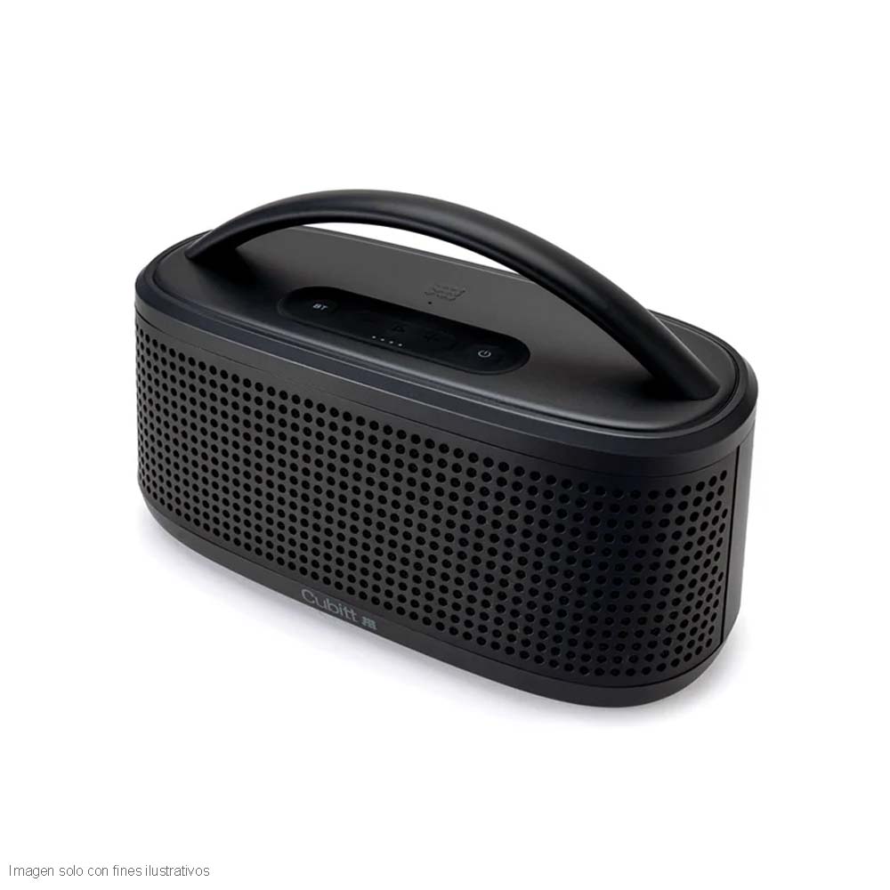 Bocina portátil CT-PWPRO2-1 Cubitt Bluetooth color negro