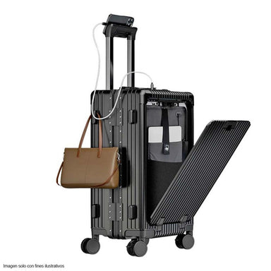 Tecnomaleta de viaje de 20" KNL-500 Klip en color negro