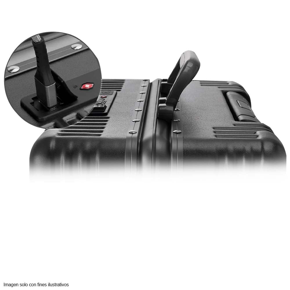 Tecnomaleta de viaje de 20" KNL-500 Klip en color negro