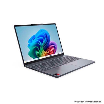Laptop IdeaPad Slim 3 15Q8X10 pantalla 15.3" 24GB 512GB SSD Snapdragon X Windows 11