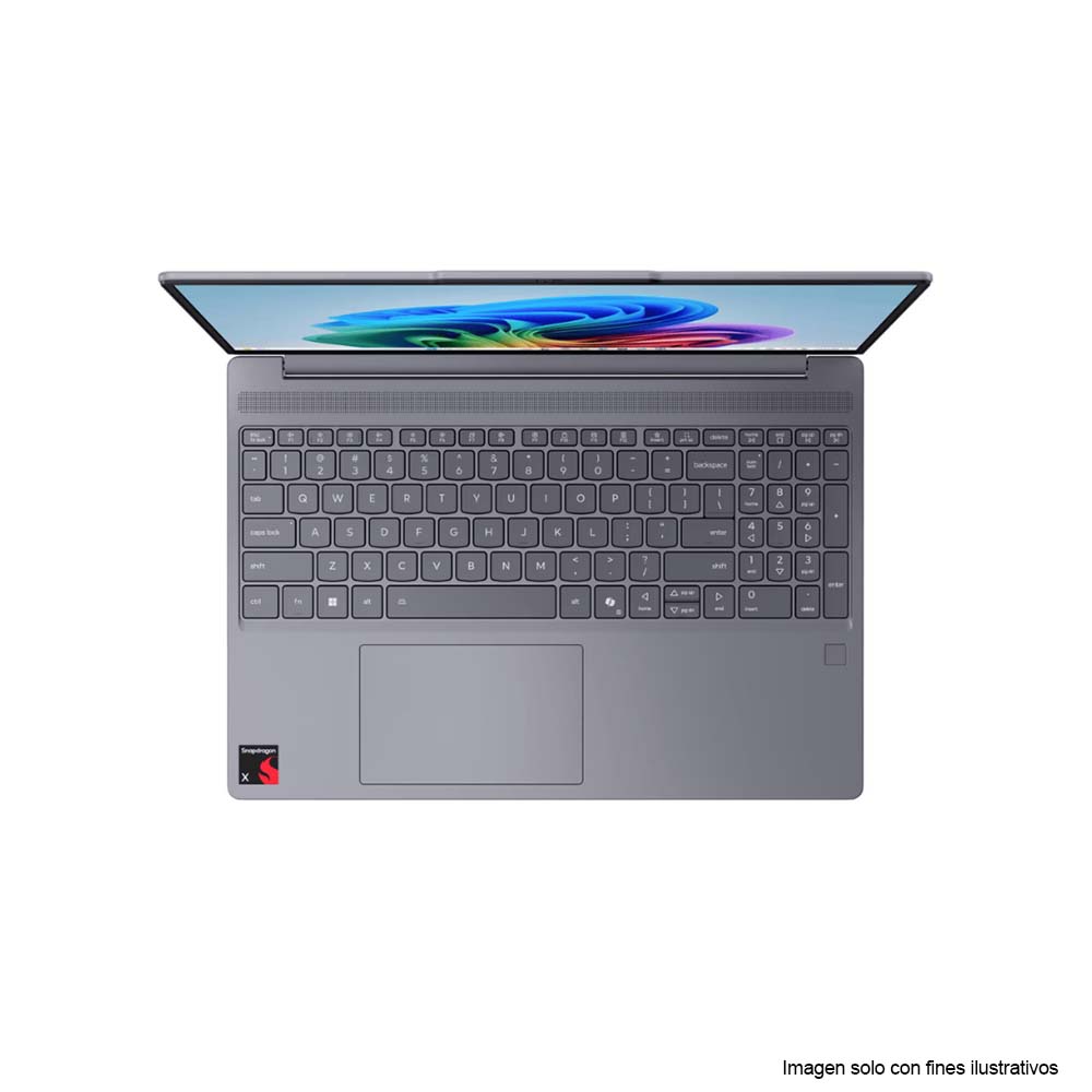 Laptop IdeaPad Slim 3 15Q8X10 pantalla 15.3" 24GB 512GB SSD Snapdragon X Windows 11