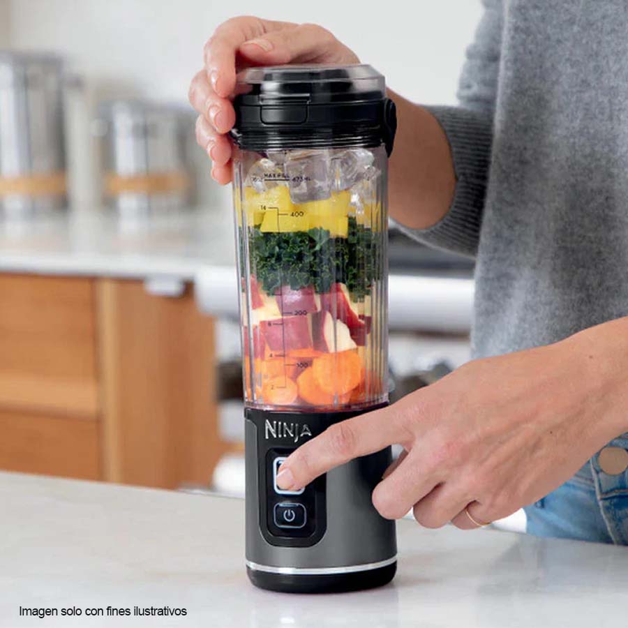 Licuadora portátil BC151LAABK Blast Ninja color blanco