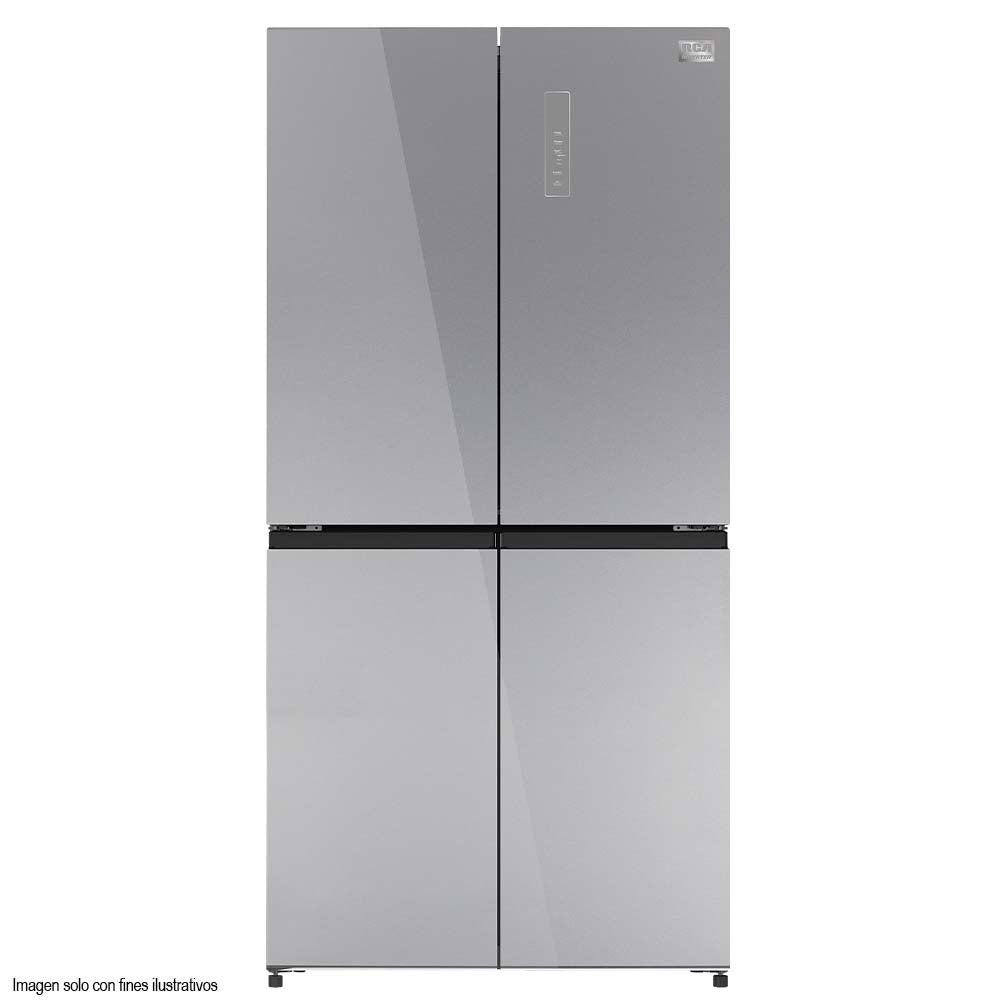 Refrigeradora Cross Door (4 puertas) 18pc metal cooling Dual