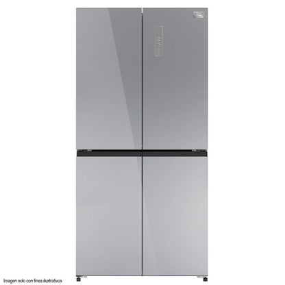 Refrigeradora Cross Door (4 puertas) 18pc metal cooling Dual inverter