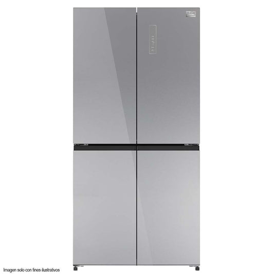 Refrigeradora Cross Door (4 puertas) 18pc metal cooling Dual inverter