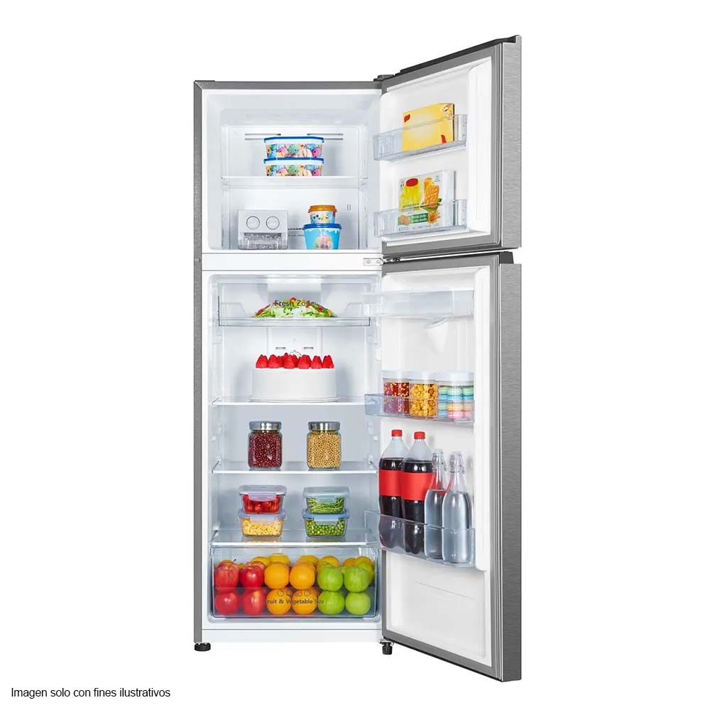 Refrigeradora 11.5pc Top Mount RT1N320NMDA Fresh Zone, bandejas ajustables
