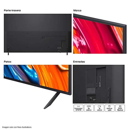 Televisor Smart 65" LG QNED 65QNED82ASG 4K