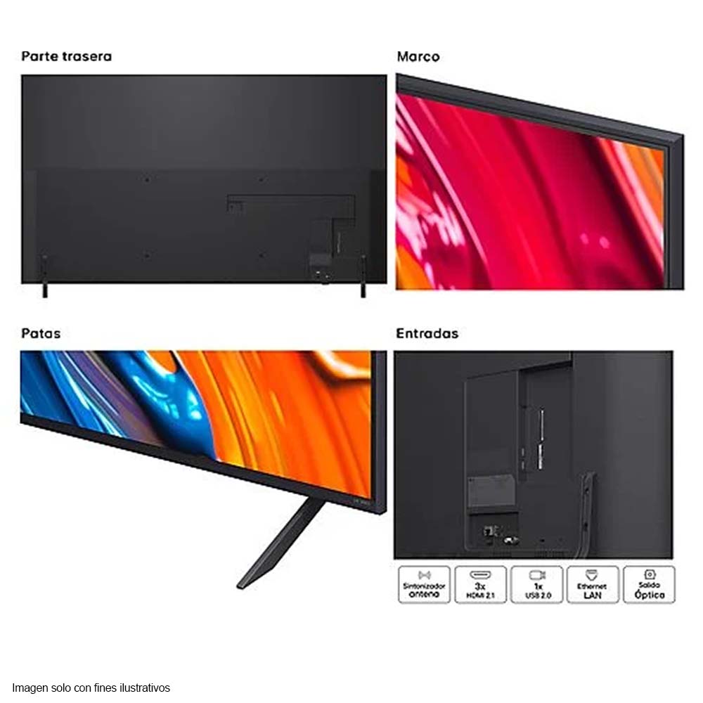 Televisor Smart 65" LG QNED 65QNED82ASG  4K