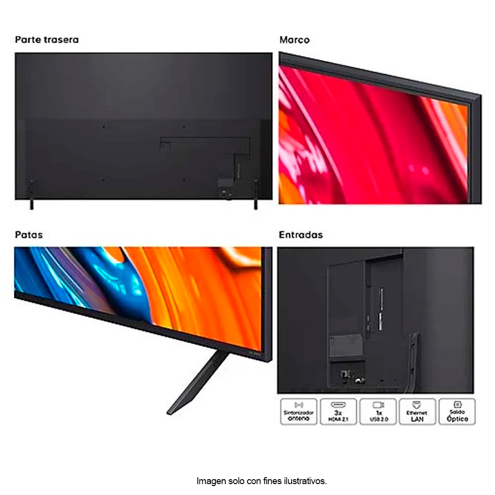 Televisor Smart 65" LG QNED 65QNED82ASG 4K