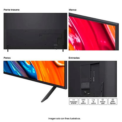 Televisor Smart 65" LG QNED 65QNED82ASG 4K
