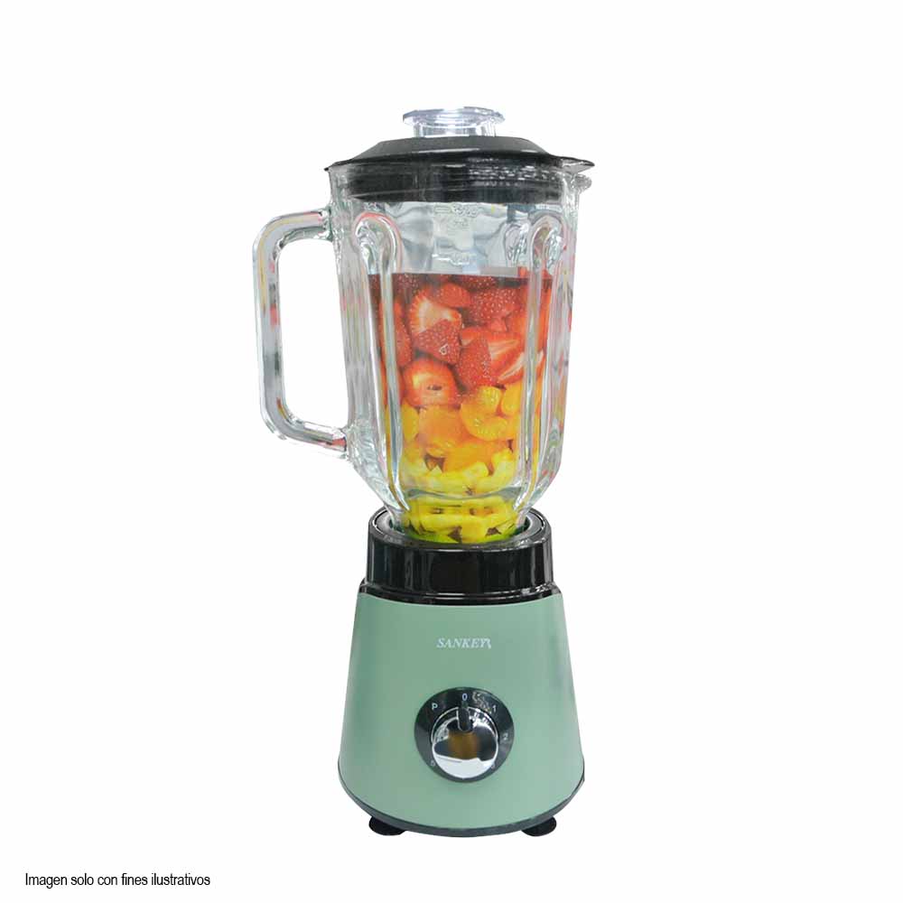 Licuadora BL-781GG color verde jarra de 1.5 litros 600W Sankey