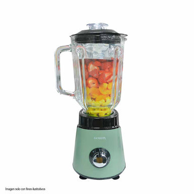 Licuadora BL-781GG color verde jarra de 1.5 litros 600W Sankey