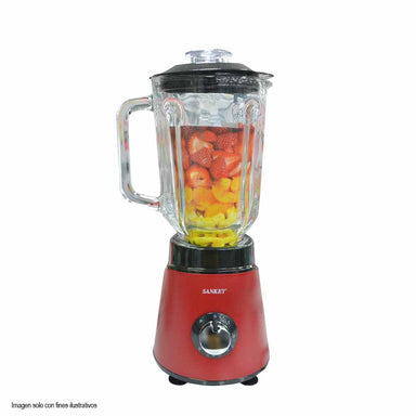 Licuadora BL-782RG color rojo jarra de 1.5 litros 600W Sankey
