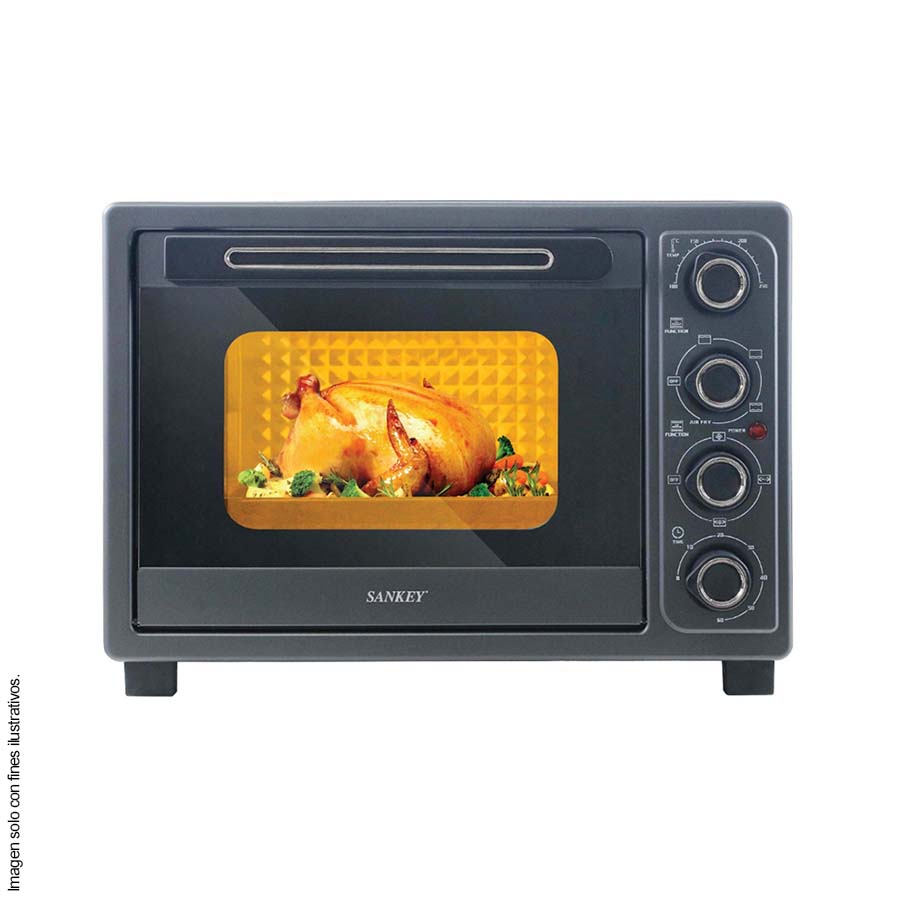 Horno con freidora de aire FRO-48011G capacidad de 48L Sankey