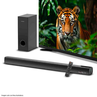 Barra de sonido HMT-66BAR Sankey 60W 2.1 canales Bluetooth