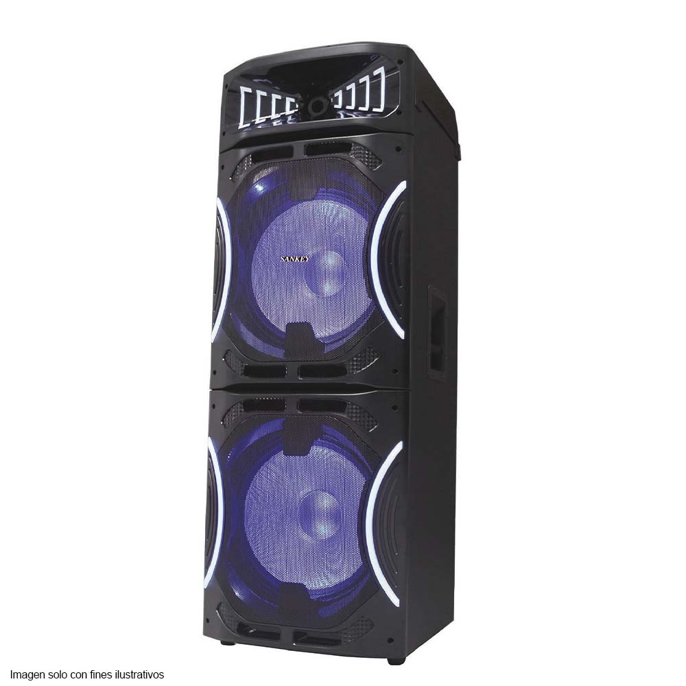 Parlante activo PA15ACK400 Sankey potencia de 400W bluetooth, karaoke
