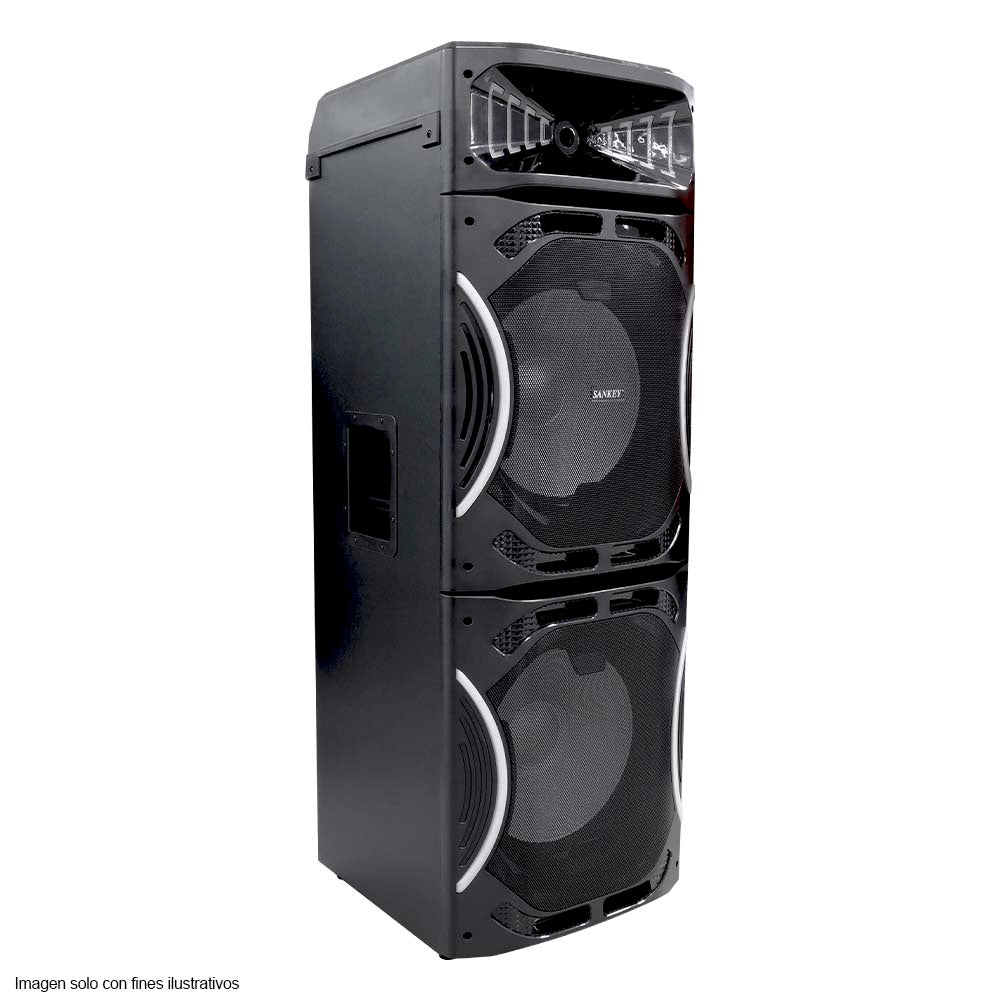 Parlante activo PA15ACK400 Sankey potencia de 400W bluetooth, karaoke