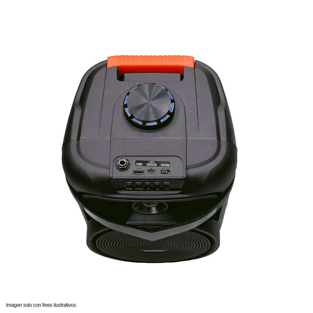 Bocina portátil PA-8DCS504 Sankey Bluetooth 8W