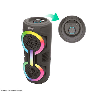 Bocina portátil PA-8DCS525 Sankey Bluetooth 16W