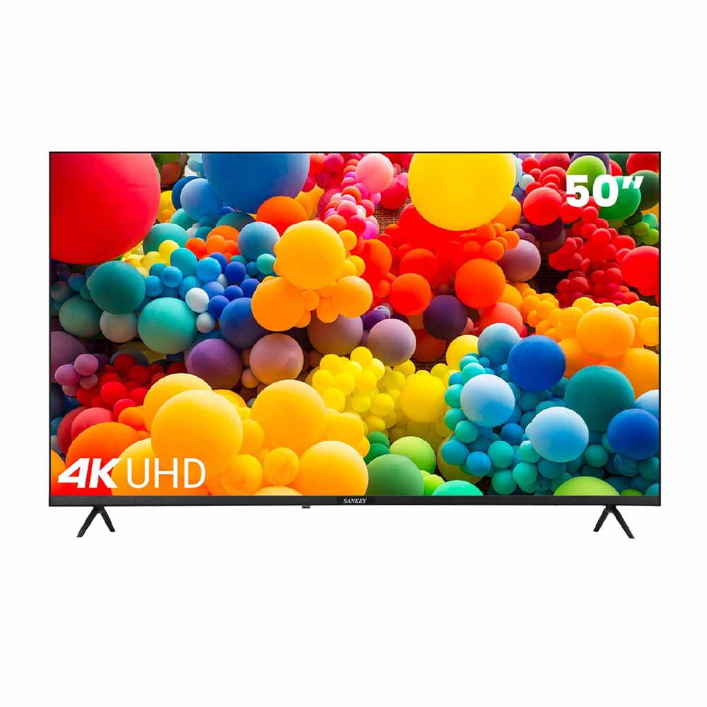 Televisor LED Smart, 50”, CLEDQ50SL1, Sankey, 4K UHD WhaleOS