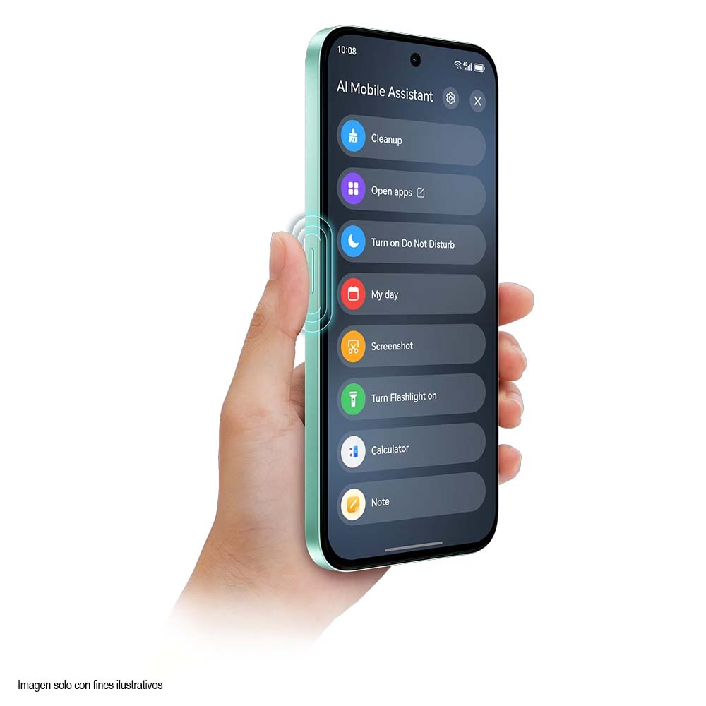 Celular Honor X6C pantalla 6.61" color Midnight black Dual card