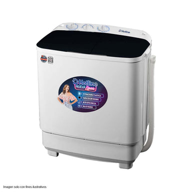 Lavadora Semiautomática 7kg HLWM800 Hotline sin bomba