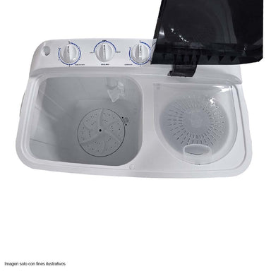 Lavadora Semiautomática 7kg HLWM800 Hotline sin bomba