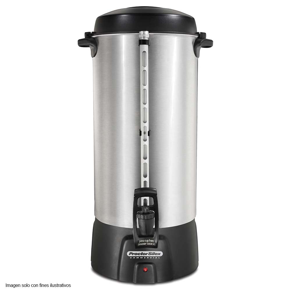 Caferera Percoladora PS45100 de uso comercial 100 tazas Proctor Silex
