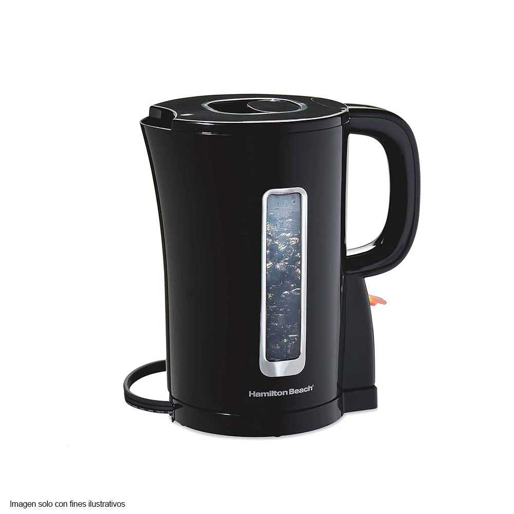 Hervidor eléctrico HB41038 1.7 litros Hamilton Beach inalambrica