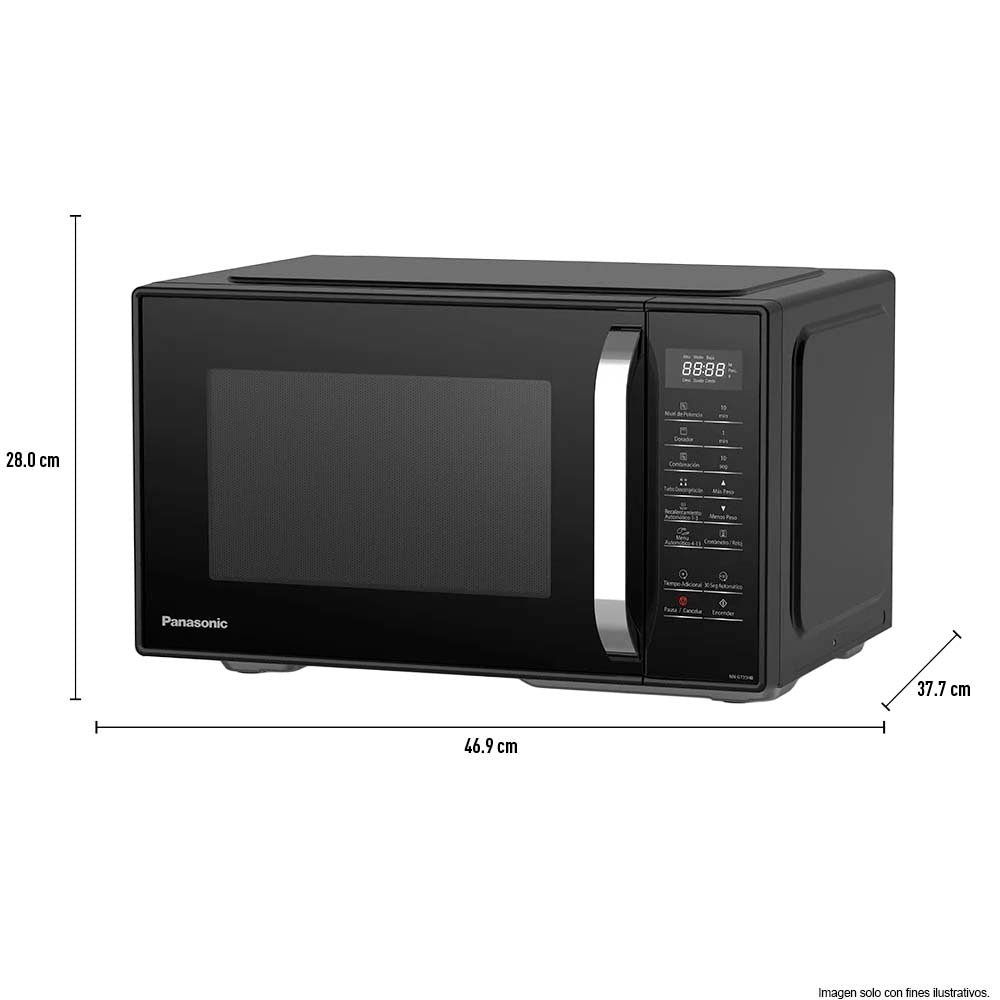 Microondas Inverter 8.0pc NN-GT34QBRPH Panasonic
