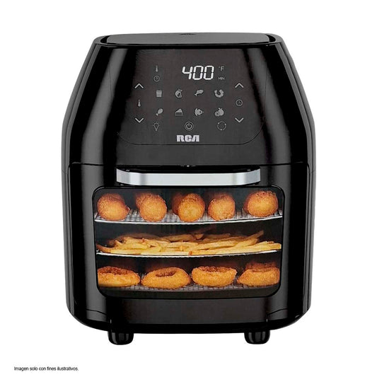 Horno freidora RCAO125BX RCA capacidad 12 litros color negro