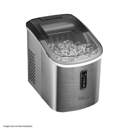Máquina para hacer hielo portátil FH18 24h 18kg Drija acero inoxidable