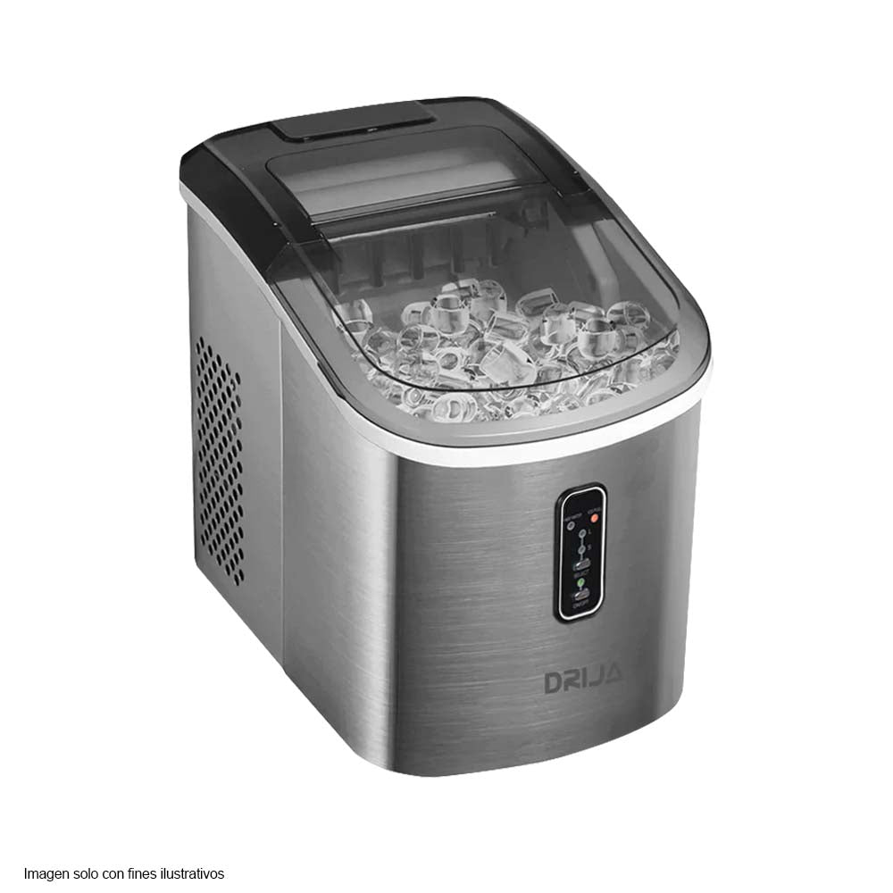 Máquina para hacer hielo portátil FH18 24h 18kg Drija acero inoxidable