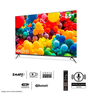 Televisor 65" LED Smart CLEDQ65SL1 Sankey