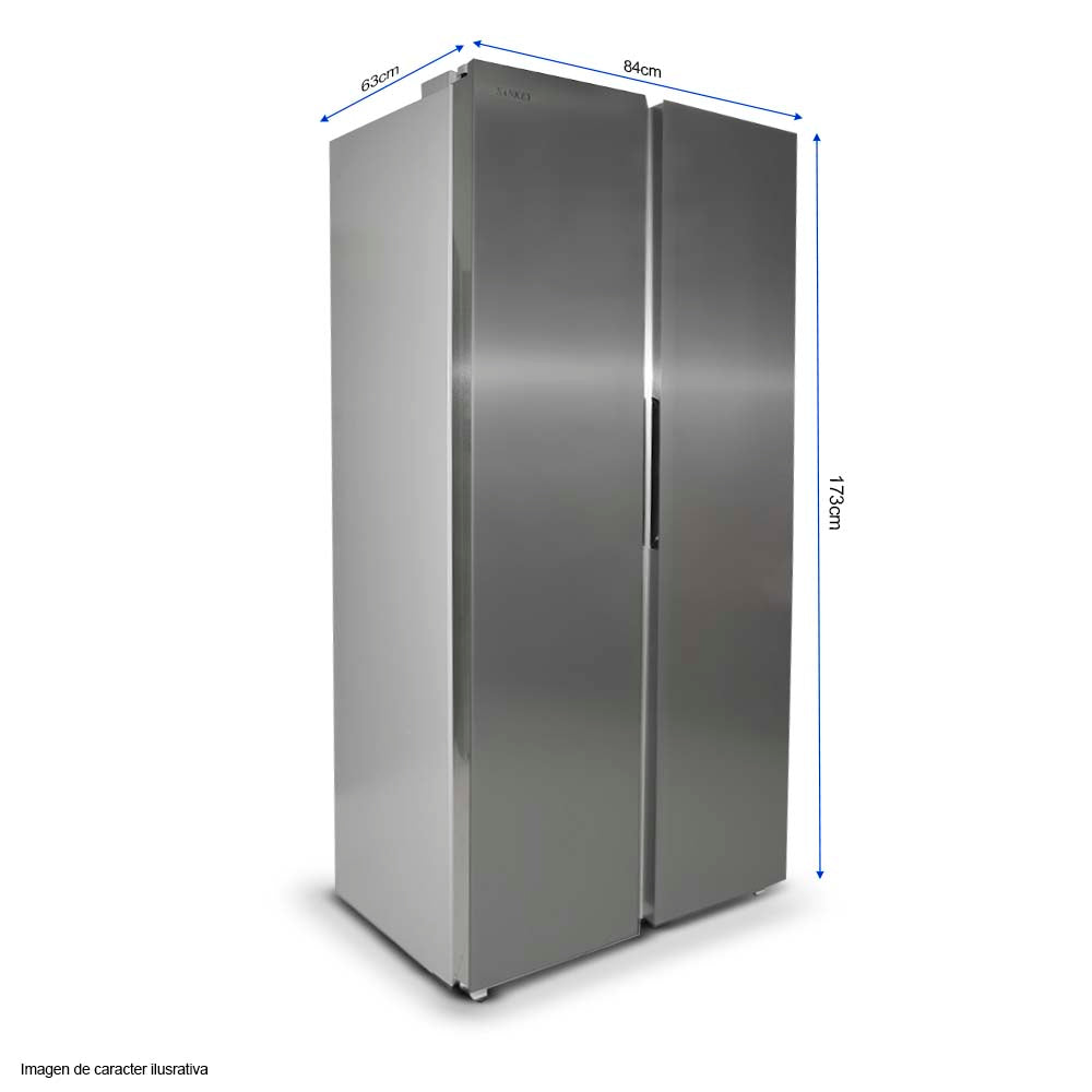 Refrigeradora 16.1pc modelo RF-16IN71SS Inverter Sankey
