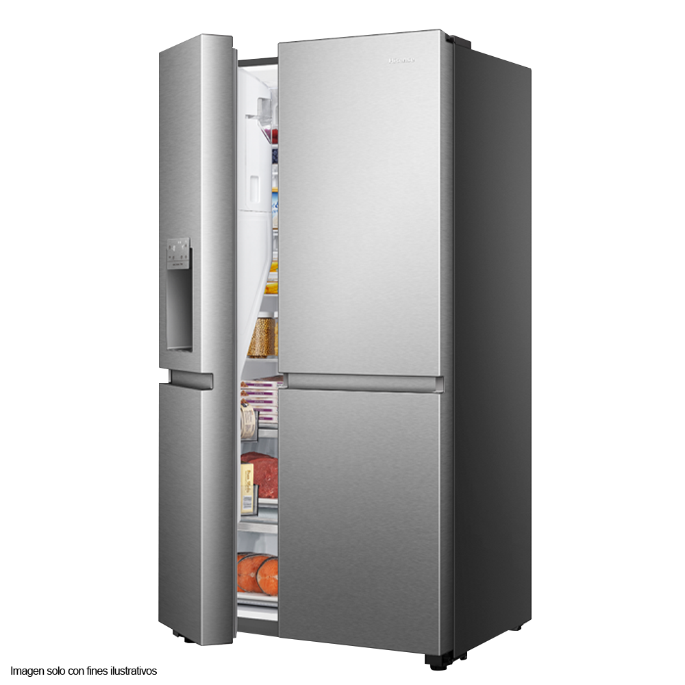 Refrigeradora Side by Side 22.3pc (632 litros) RS223SV5A inverter Hisense