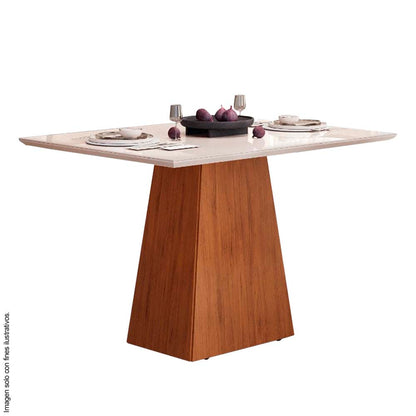 Mesa de comedor 4 puesto Dulce 550, DJ MOVEIS
