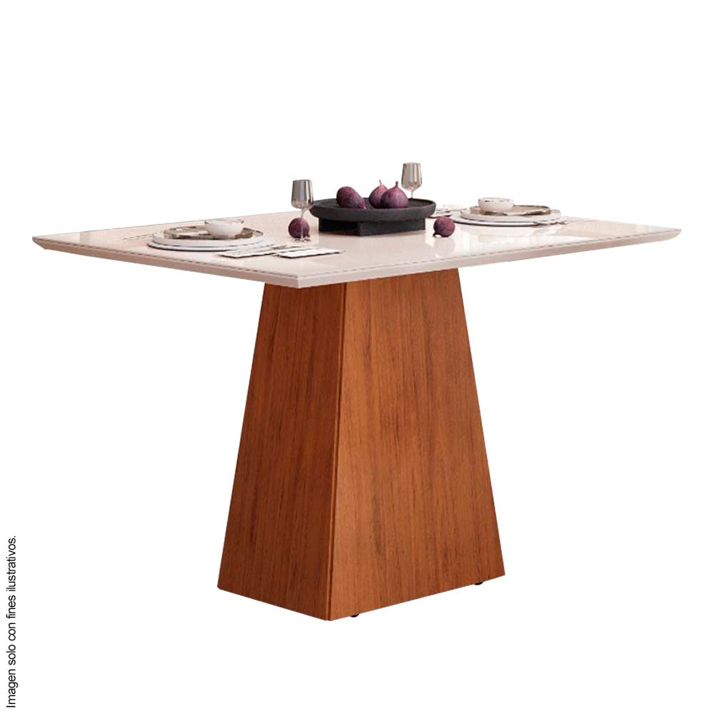 Mesa de comedor 4 puesto Dulce 550, DJ MOVEIS